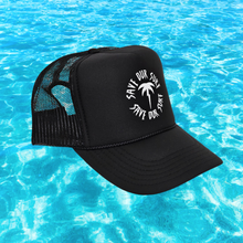 Load image into Gallery viewer, Trucker Hat - Black