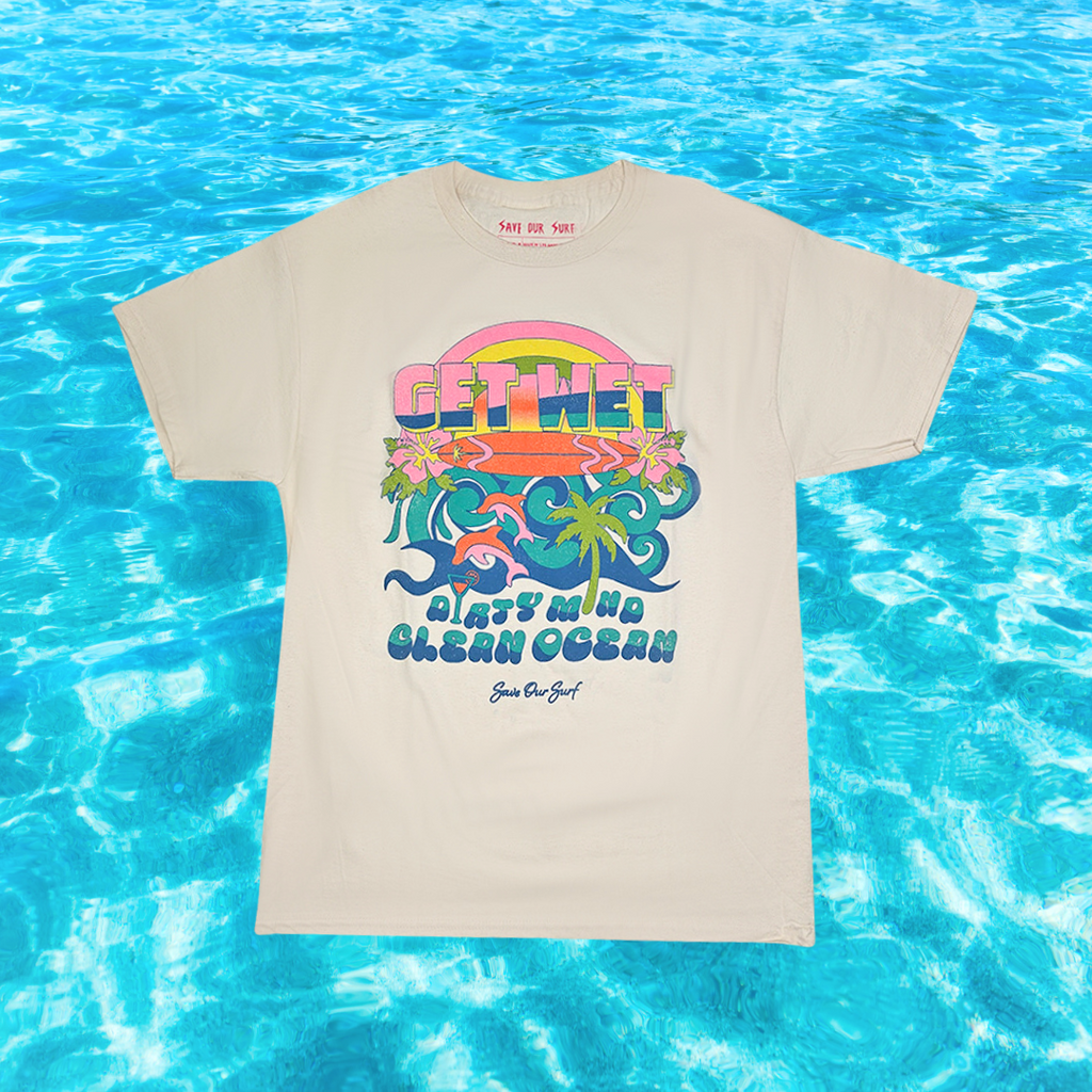 GET WET GRAPHIC TEE