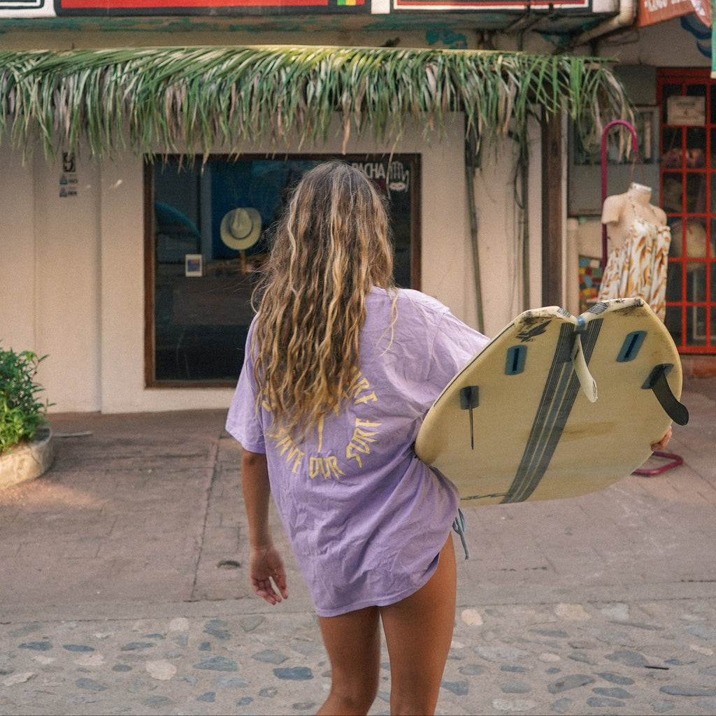 Lilac & Butter Yellow Merch tee