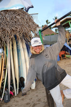 Load image into Gallery viewer, Vintage grey terry merch hoodie
