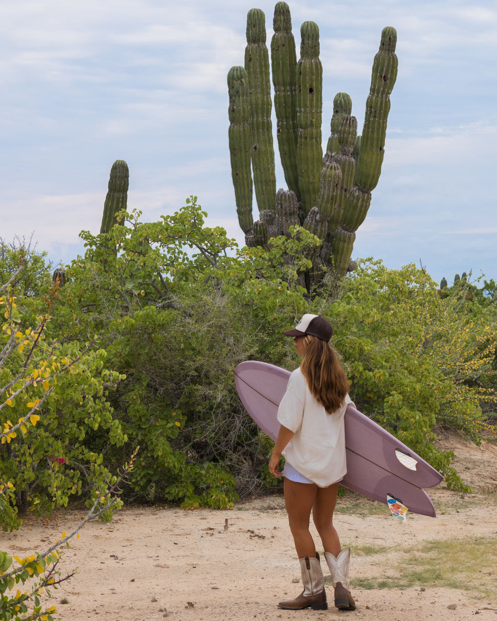 Brown/Sand Trucker Hat