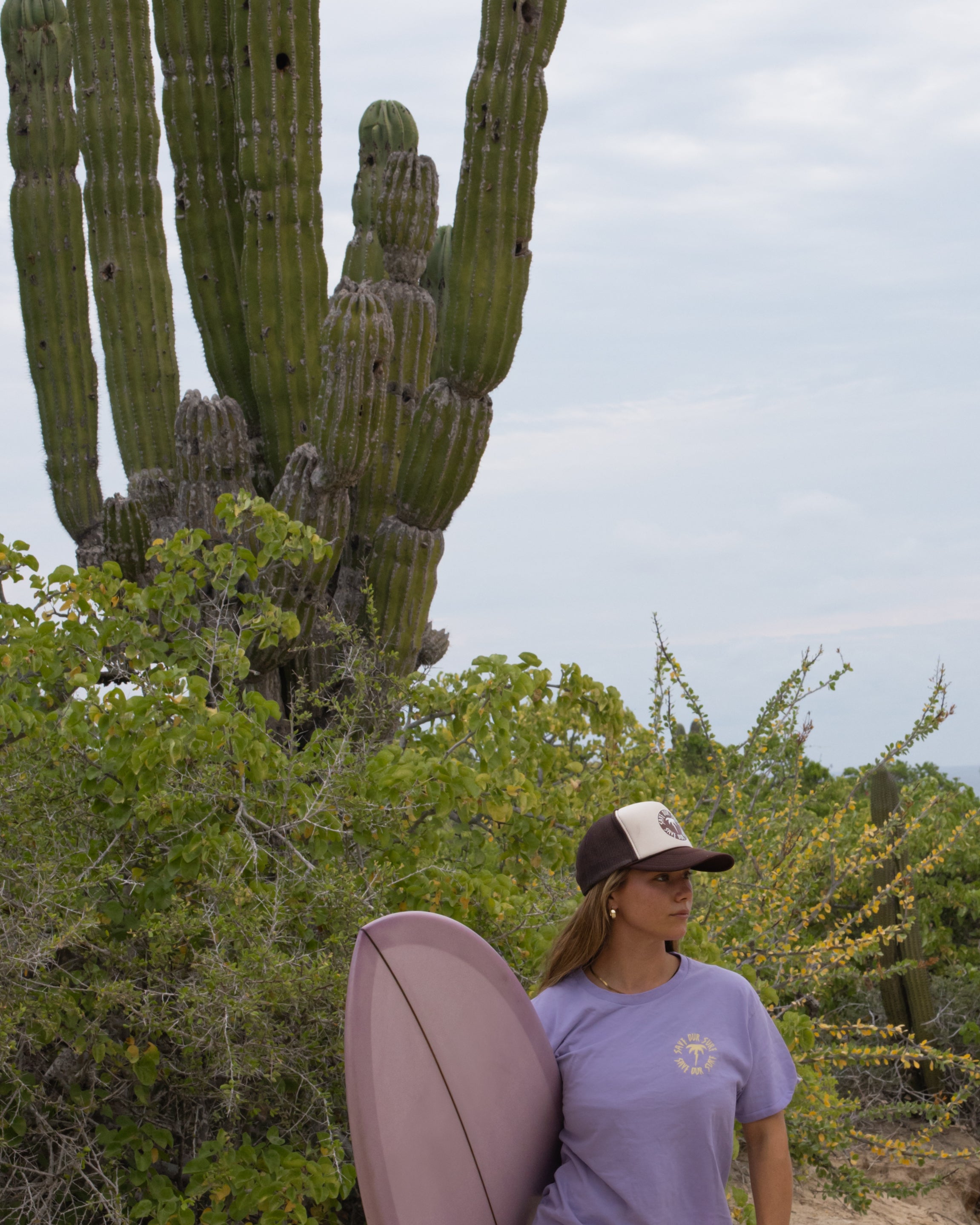 Brown/Sand Trucker Hat