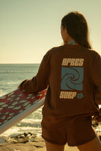 Load image into Gallery viewer, Apres Surf Crewneck (Mocha)
