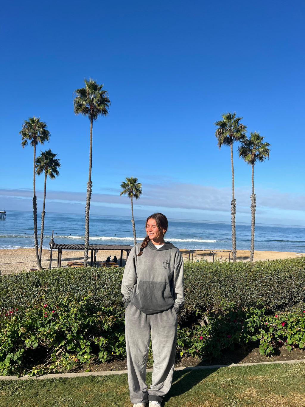 Midnight merch sweatpants - Terry