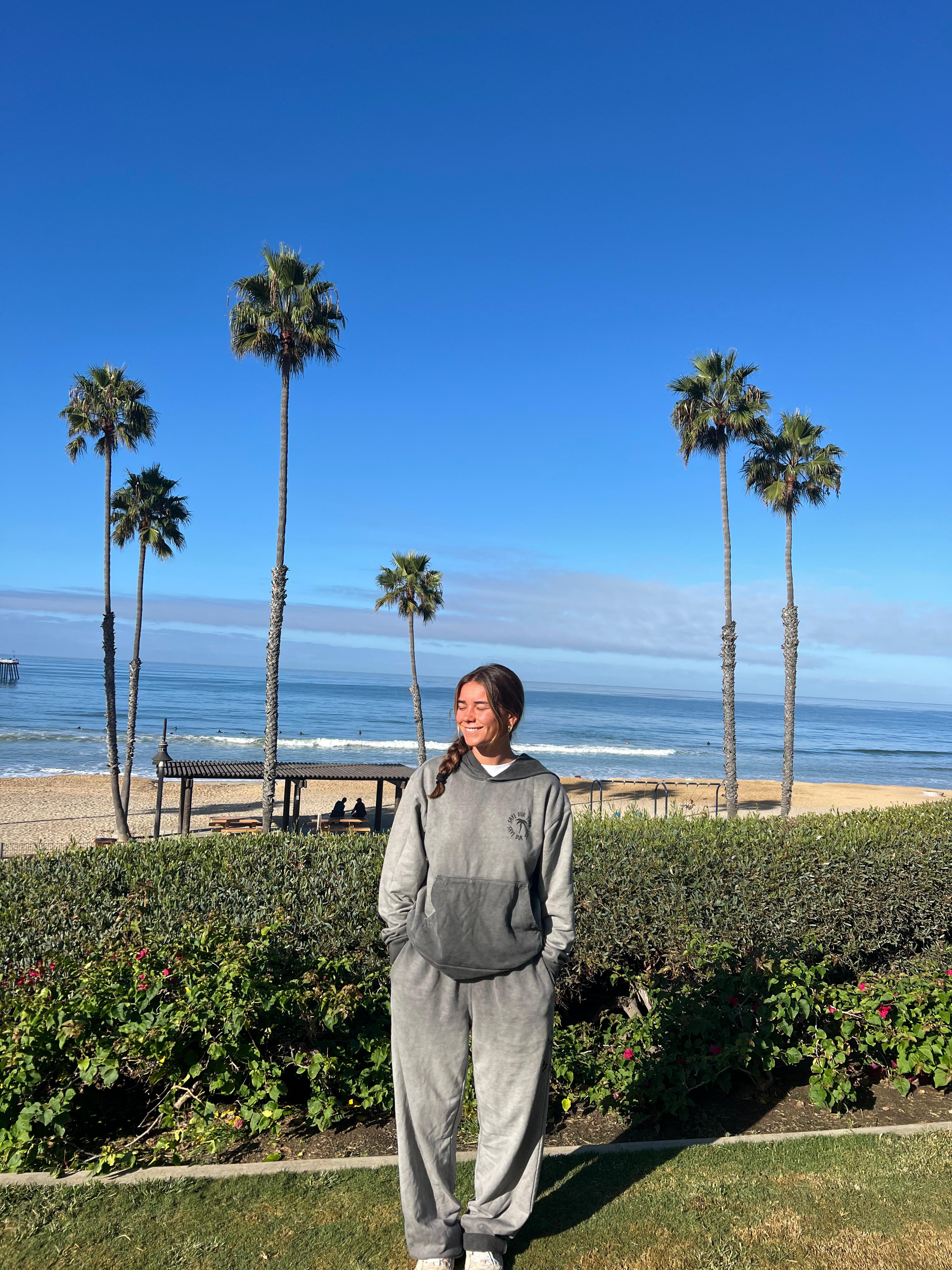 Midnight merch sweatpants - Terry