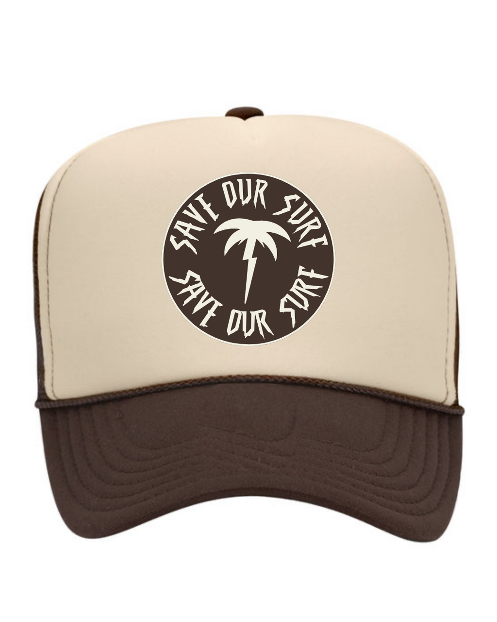 Brown/Sand Trucker Hat