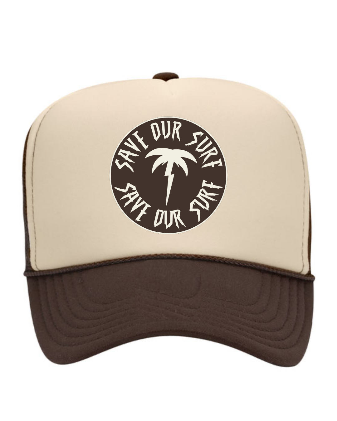 Brown/Sand Trucker Hat