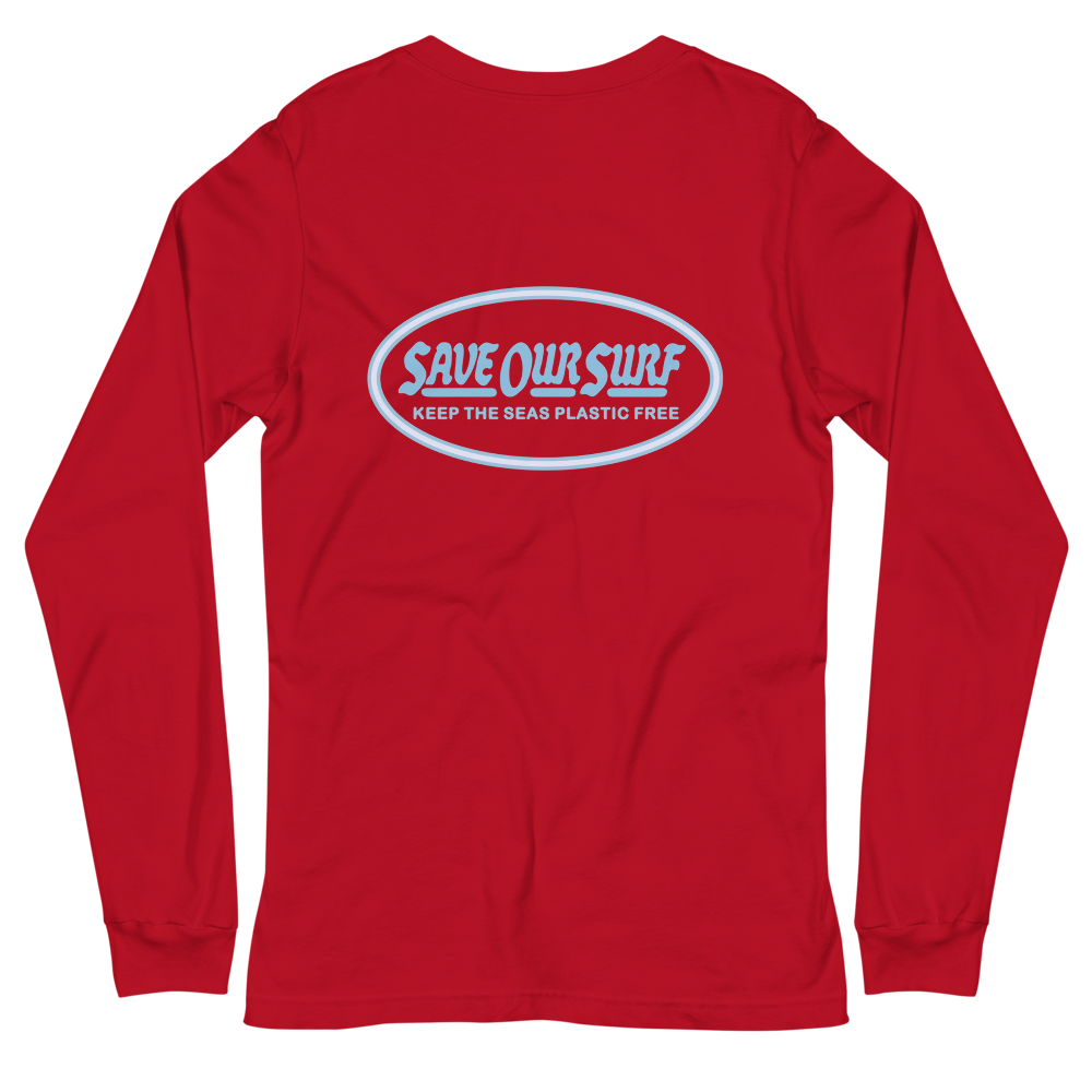 Red hot Long Sleeve Tee